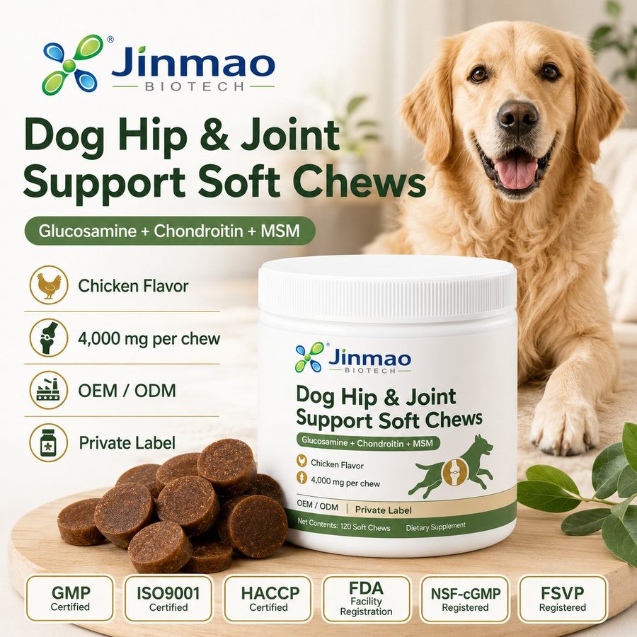 Мягкие жевательные таблетки Dog Hip & Joint Support для собак